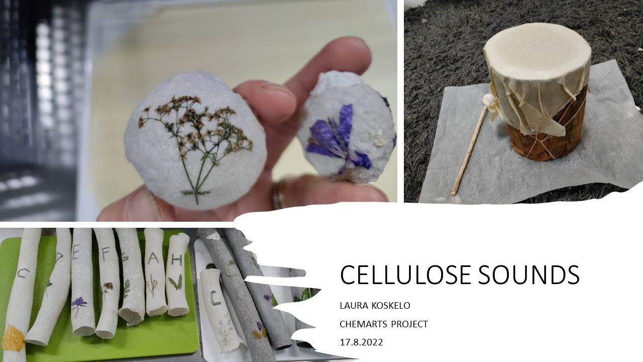 Laura Koskelo, CHEMARTS 2022, Cellulose Sounds. Image by Aalto University, Laura Koskelo