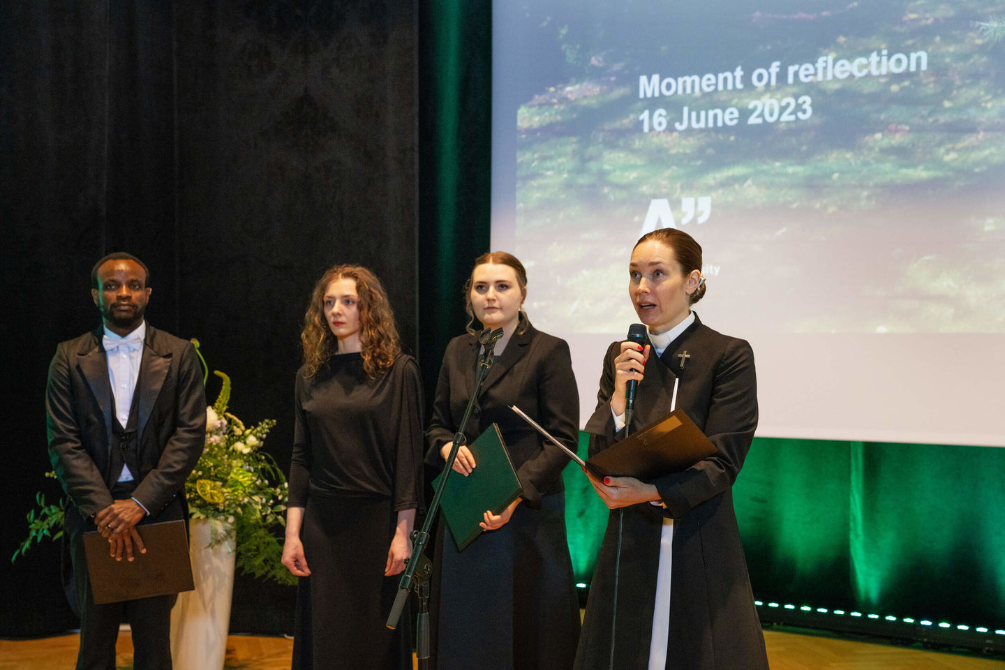 Moment of reflection