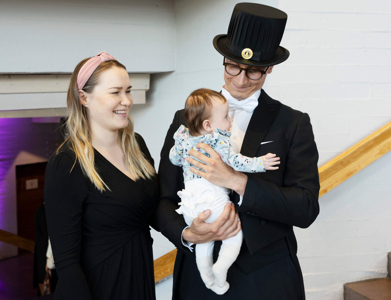 New doctor with baby