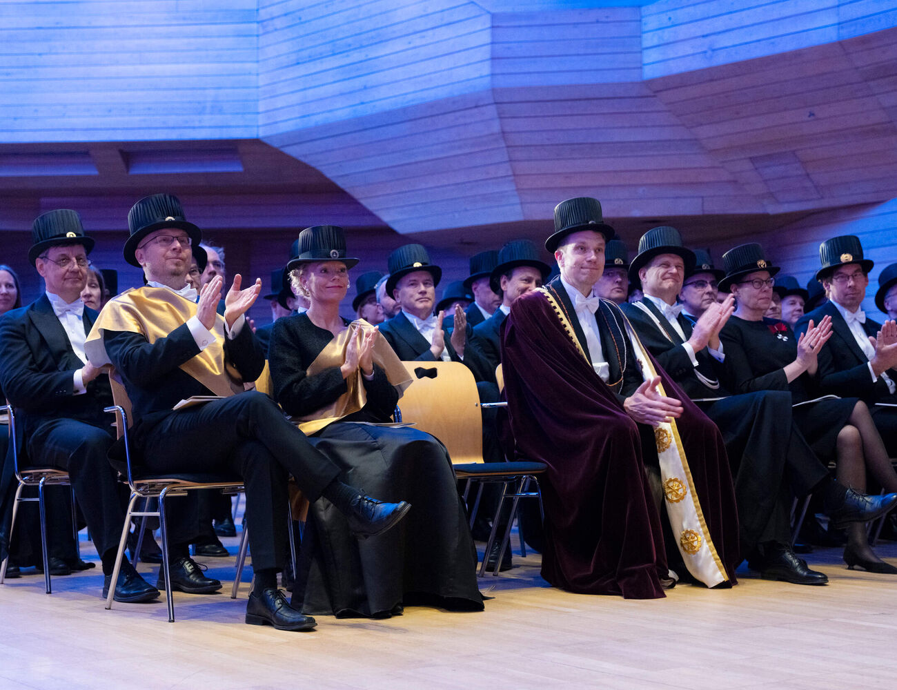 Masters of ceremonies and Aalto leadership