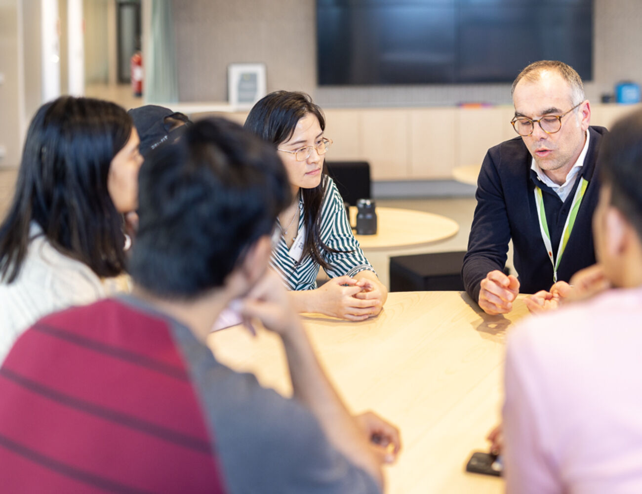 Aalto International Talent Program participants visiting their mentor company.