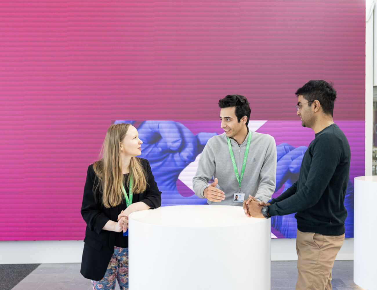 Aalto International Talent Program participants visiting their mentor company.