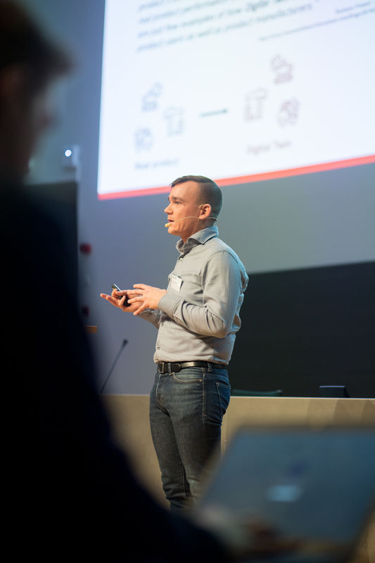 Miika Valtonen from Remion at DigiTwin Demo Day 2