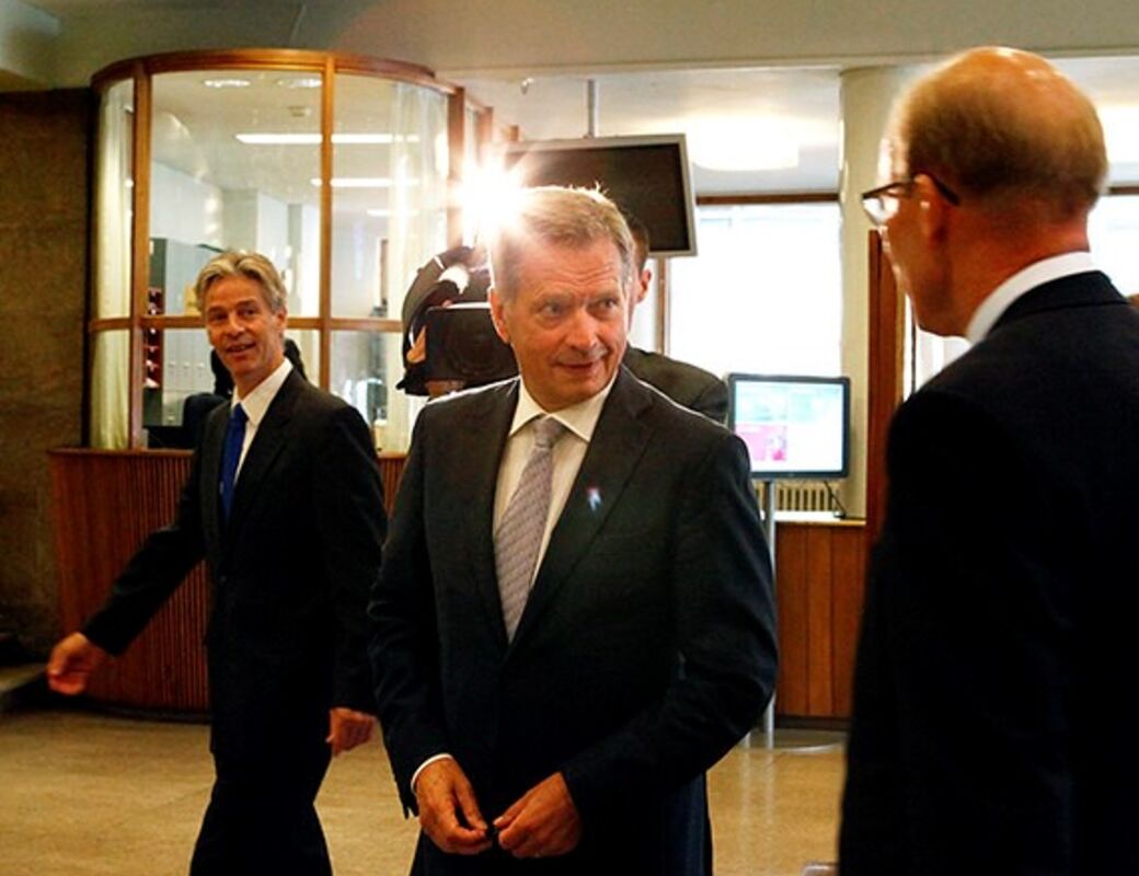 Sauli Niinistö in Homecoming Day 2014