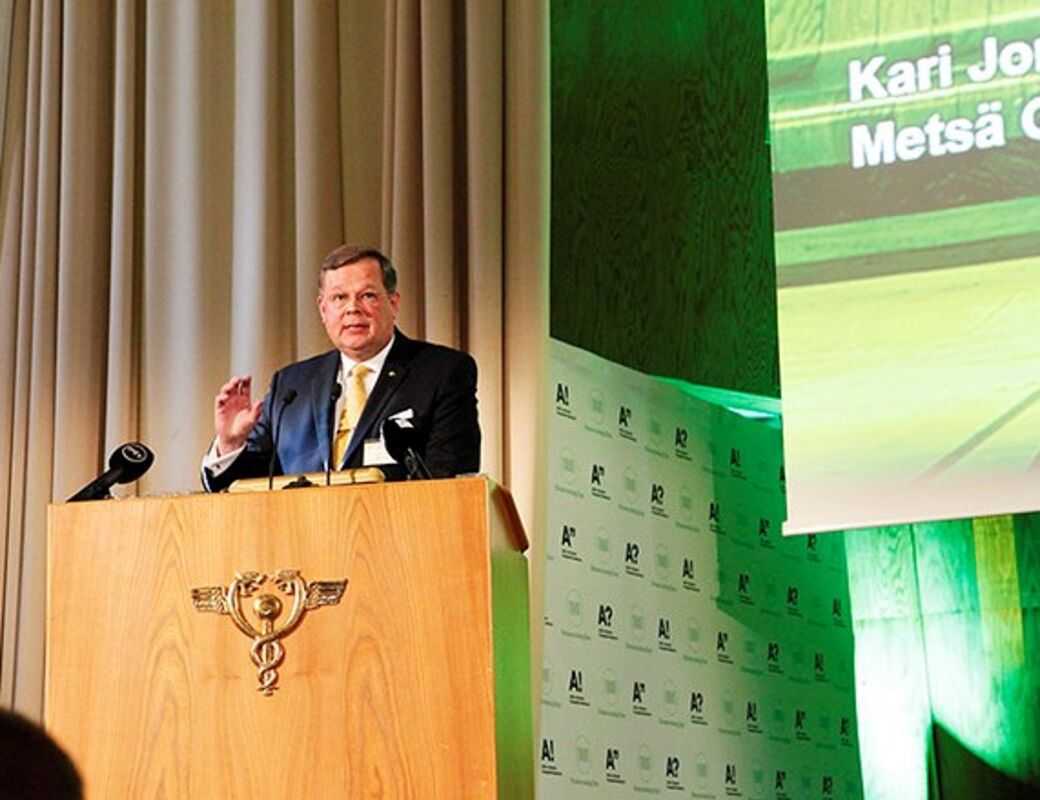 Metsä Group:n toimitusjohtaja Kari Jordan