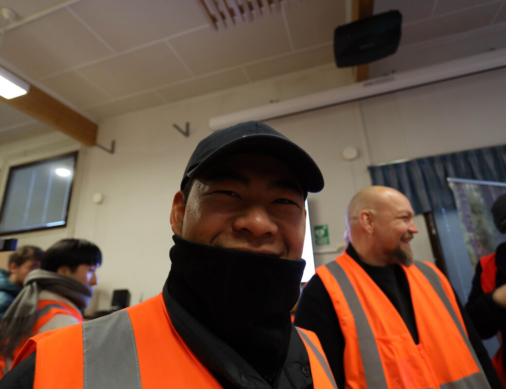 Smiling students