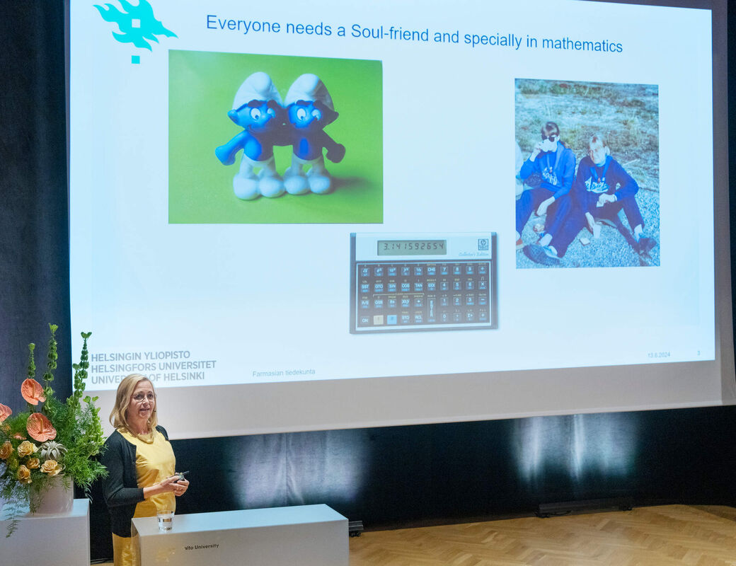 Marjo Yliperttula's talk