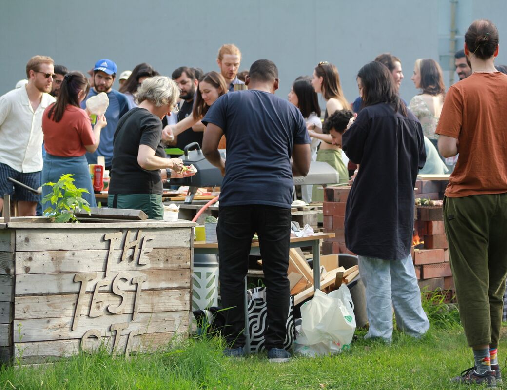 People at a Test Site party.