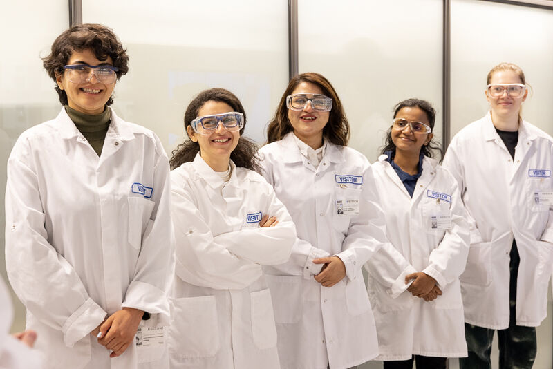 Aalto International Talent Program participants visiting their mentor company.