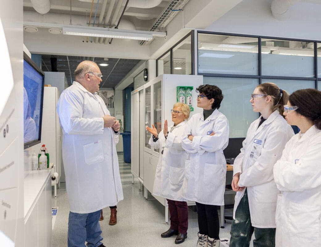 Aalto International Talent Program participants visiting their mentor company.