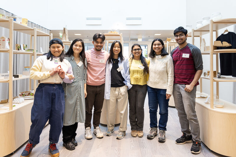 Aalto International Talent Program participants visiting their mentor company.