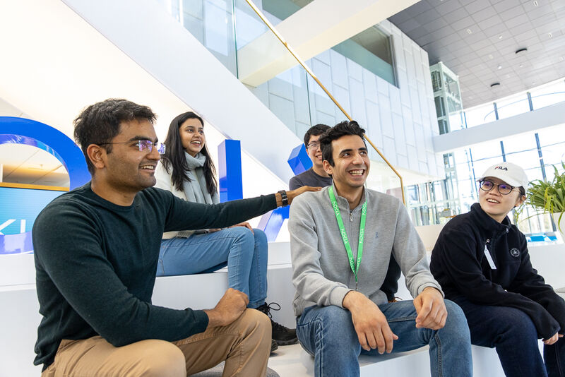 Aalto International Talent Program participants visiting their mentor company.