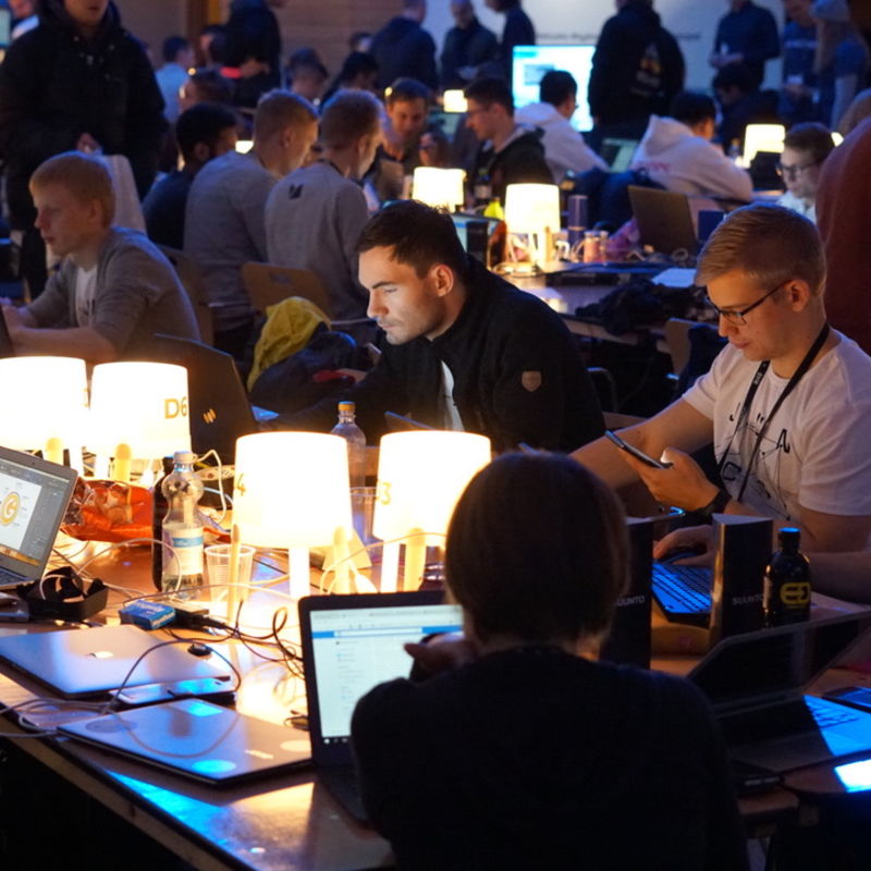 Junction hackathon 2017 at Dipoli