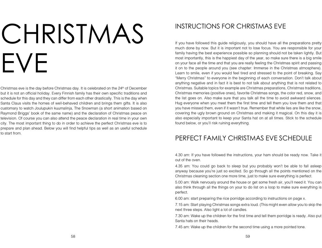 Christmas eve