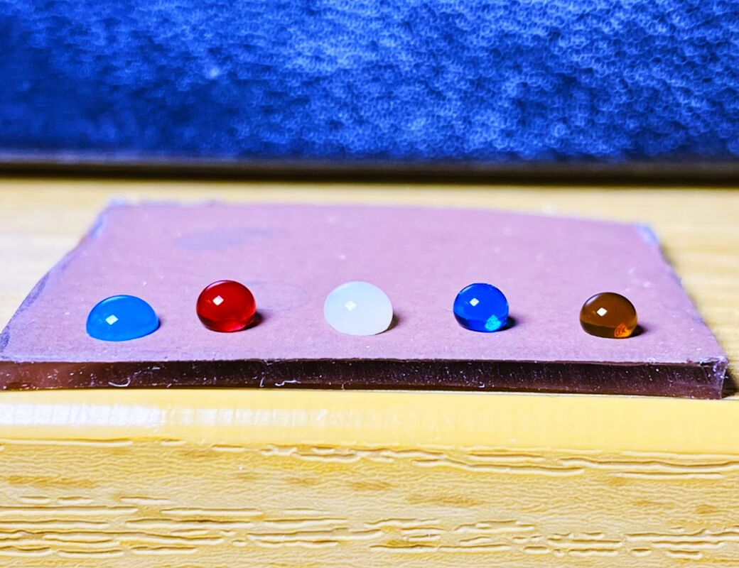 CHEM_Microfabrication grup_Cu-PDMS superhydrophobic with 5 liquids 