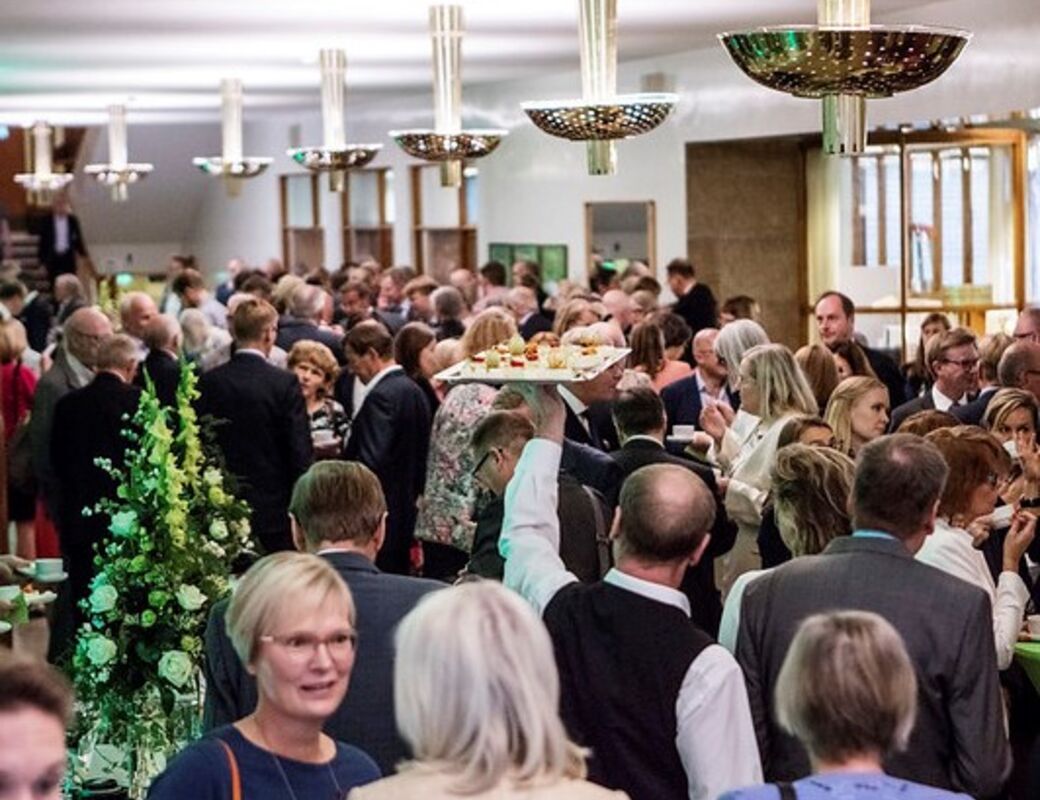 The Lobby of Töölö during Homecoming Day 