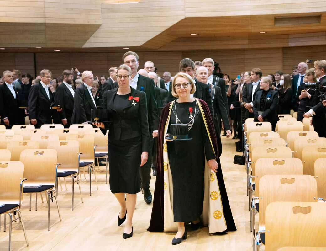 Tech conferment 2022_ procession entering Kaleva hall