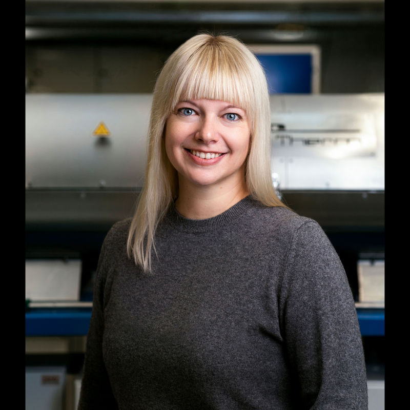A portrait of Laureen Mahler.