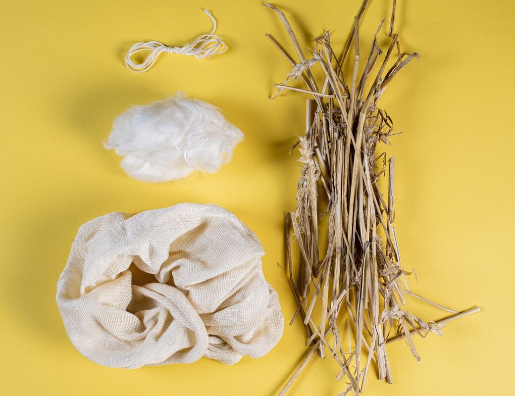 Nicole Nygren and team´s Wheat Straw artwork, 2023. Photo: Anne Kinnunen
