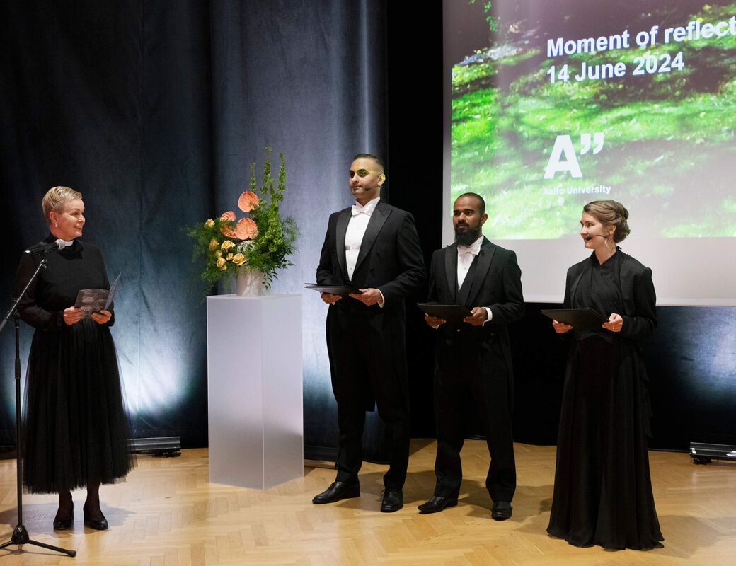 Aalto chaplain and promovendi