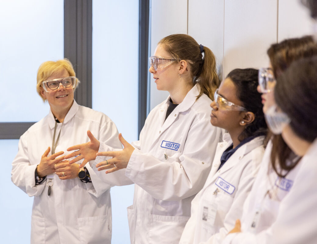 Aalto International Talent Program participants visiting their mentor company.