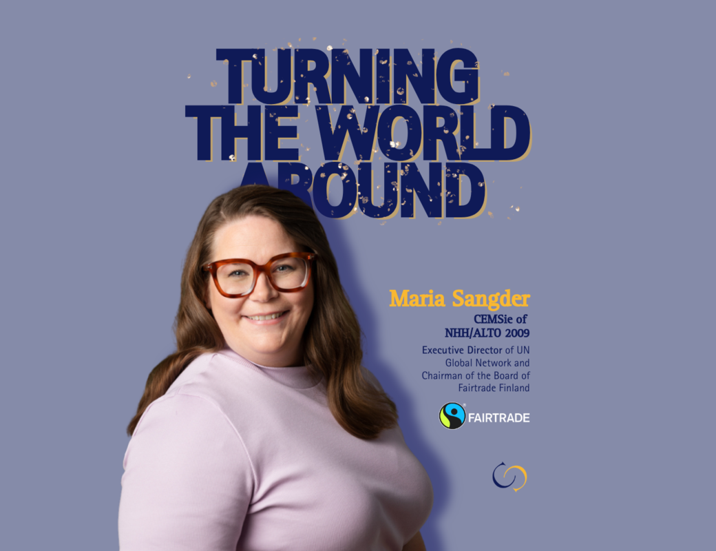 CEMS alum Maria Sangder
