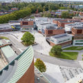 Aerial photo of Väre in Otaniemi