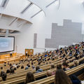 Aalto lecture hall during the lecture