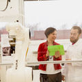 Scientists working together in a laboratory / Photo by Aalto University, Mikko Raskinen