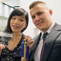BScBA Program alumni Mia Hoang and Juhana Polso