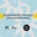 Sustainability through entrepreneurship poster