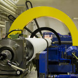 Paper machine roll at Aalto University ARotor lab