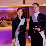 Miina Rautiainen ja Ville Viikari as masters of ceremony