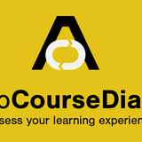 Feature image of Aalto University Course Diary mobile application. It says: "Aalto Course Diary: Assess your learning experience"