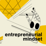 Entrepreneurial mindset themed illustration showing a robotic hand, illustration by Anna Muchenicova