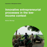 Wierenga, M. 2020. Innovative entrepreneurial processes in the low-income context.