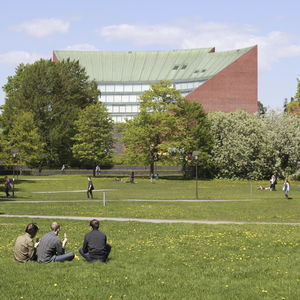 Aalto University campus in Otaniemi