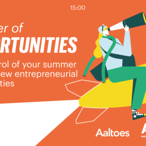 Summer of opportunities info-event: Wed 13.5. 15:00 on Zoom