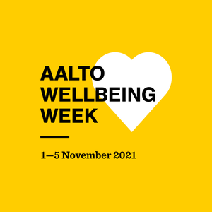 logo of Aalto wellbeing week 2021