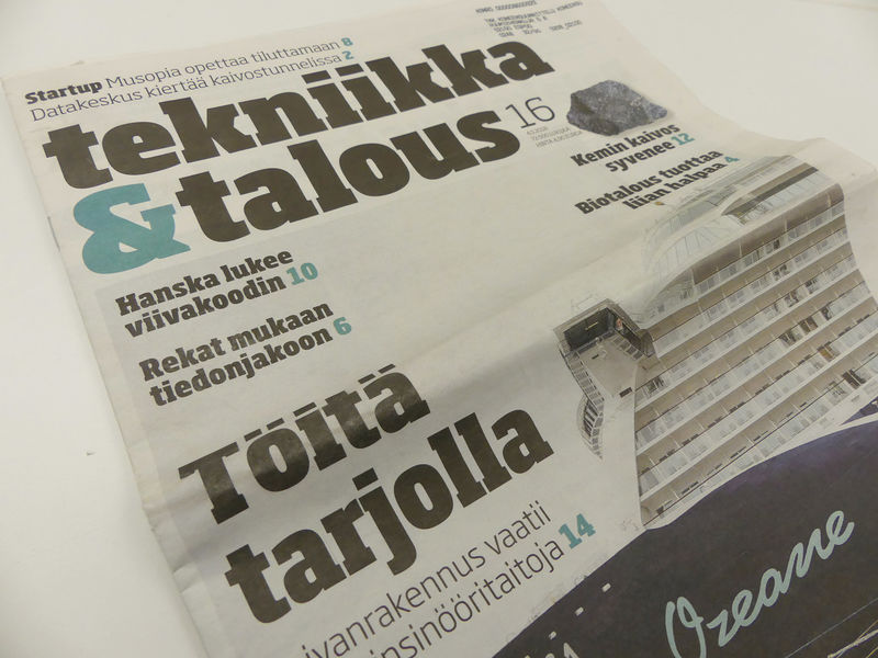 DDI researchers' articles in Tekniikka&Talous