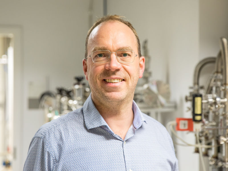 Prof. Robin Ras, the head of Soft Matter and Wetting research group. Photo by Mikko Raskinen