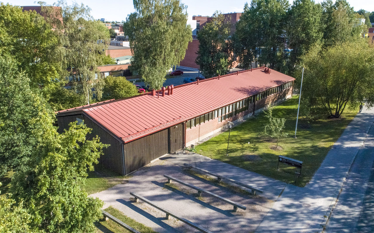 Saha Konemiehentie 1 KY Festival Hall Kuva / Image: Aalto-yliopisto / Mikko Raskinen / Aalto University