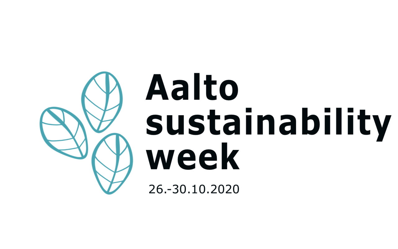 Aalto Sustainability Week logo / Jasmin Järvinen