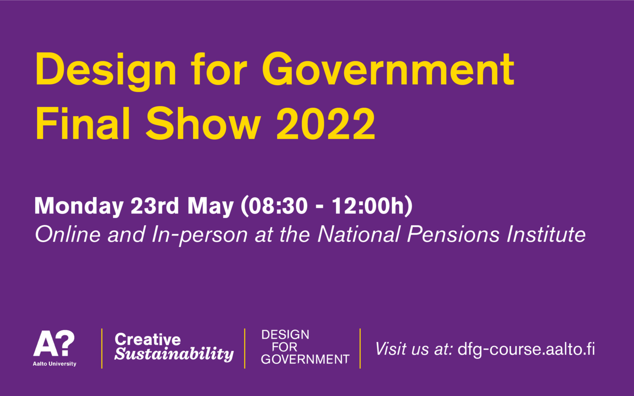 Design for Government final Show