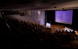 At Dipoli Tenured Professors' Installation Talks event on 26.10.2022, photo by Mikko Raskinen
