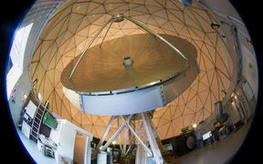Metsähovi Radio Observatory's 14-metre radio telescope