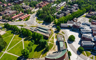 Otaniemi campus in summer