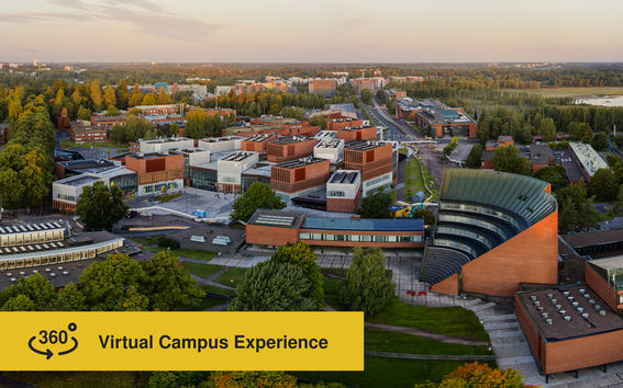 Aalto University Campus from the air