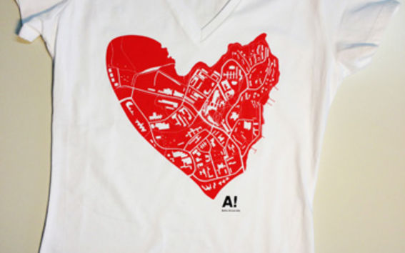 Aalto University / Heart t-shirt women
