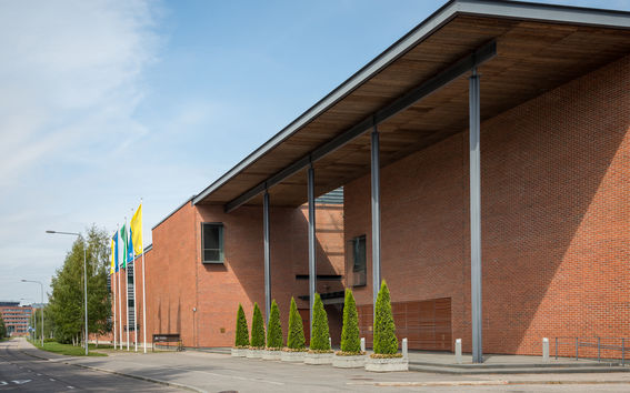 Maarintie 8 at Aalto University campus